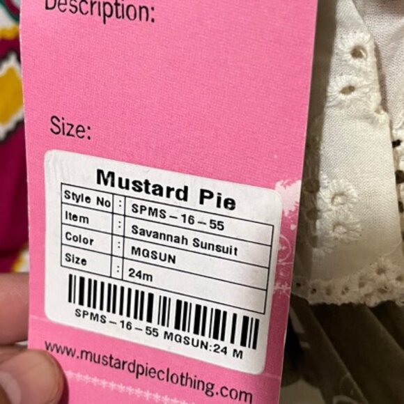 Mustard Pie Savannah Sunsuit - Picture 5 of 7